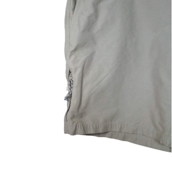 COLUMBIA Tan 10 Inch Cargo Cotton Blend Shorts Sz 42 - Picture 3 of 5